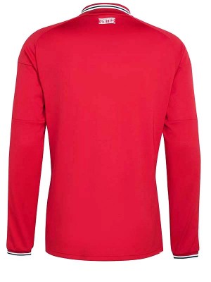 Manchester united home long sleeve jersey 2026-2027